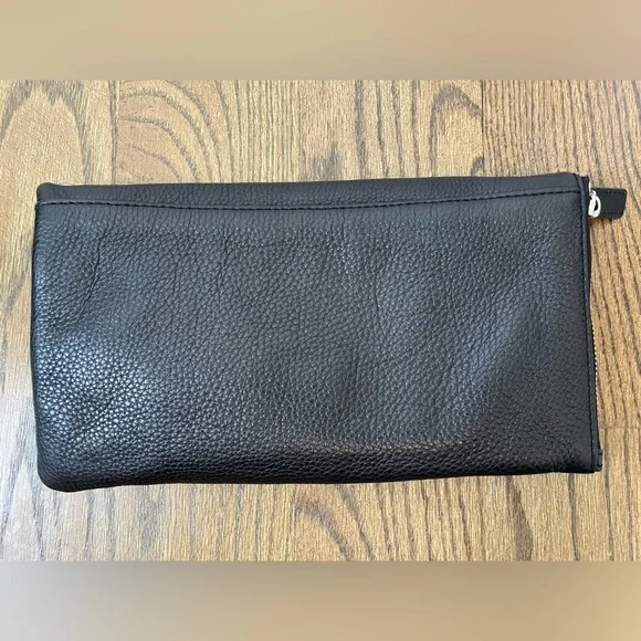 Marc Jacobs Black Leather Convertible Clutch / Crosby- with tags & dust bag - Picture 4 of 14